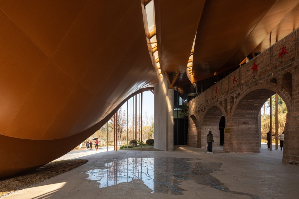 kaizhou music valley exhibition hall by aomo studio shanghai jiao tong university