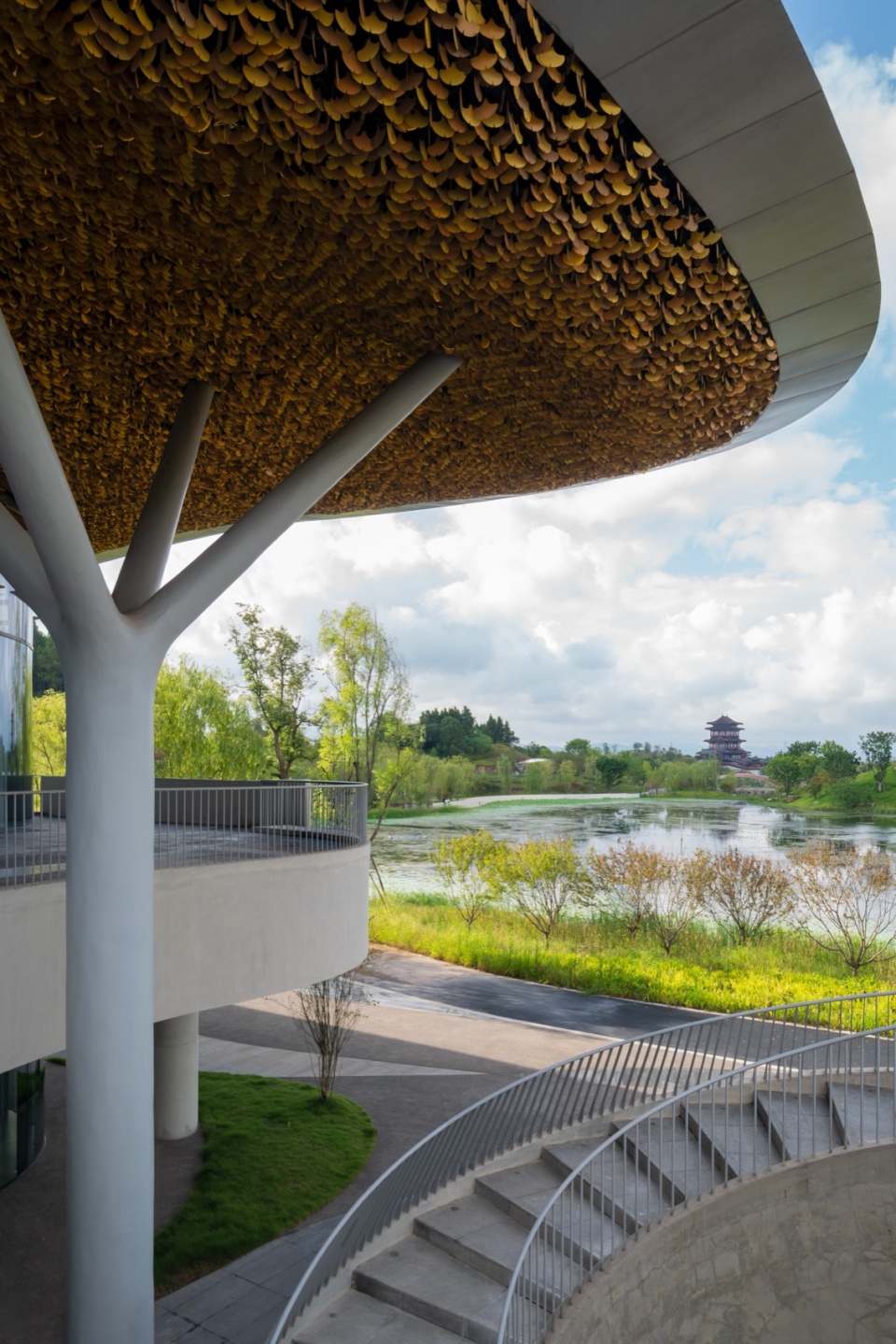 main pavilion of the international horticultural exhibition 2024 chengdu
