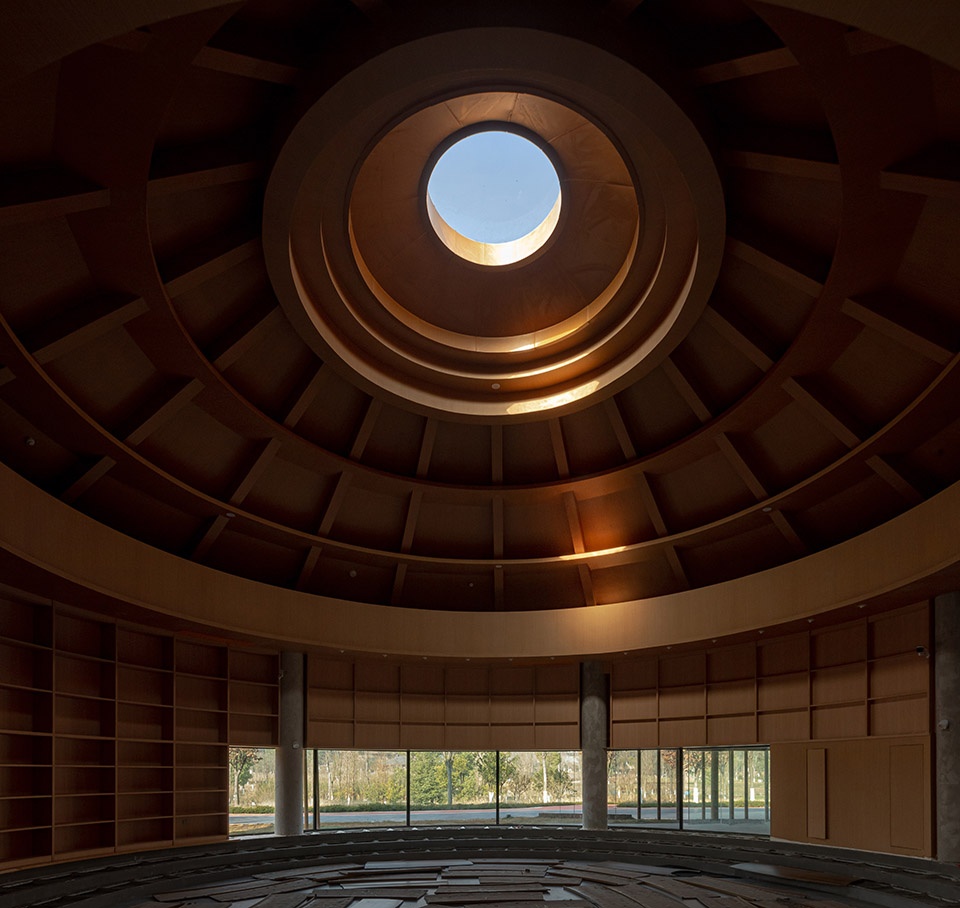 kaizhou music valley exhibition hall by aomo studio shanghai jiao tong university