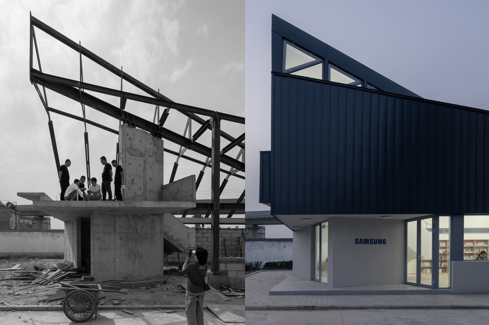 samsung library no3 by wall architects of xauat