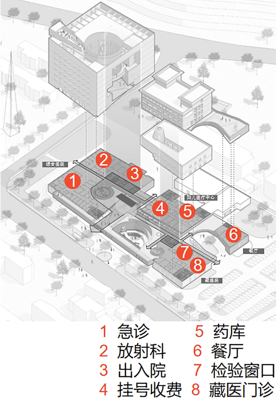 relocation of gongbujiangda hospital by tjad4