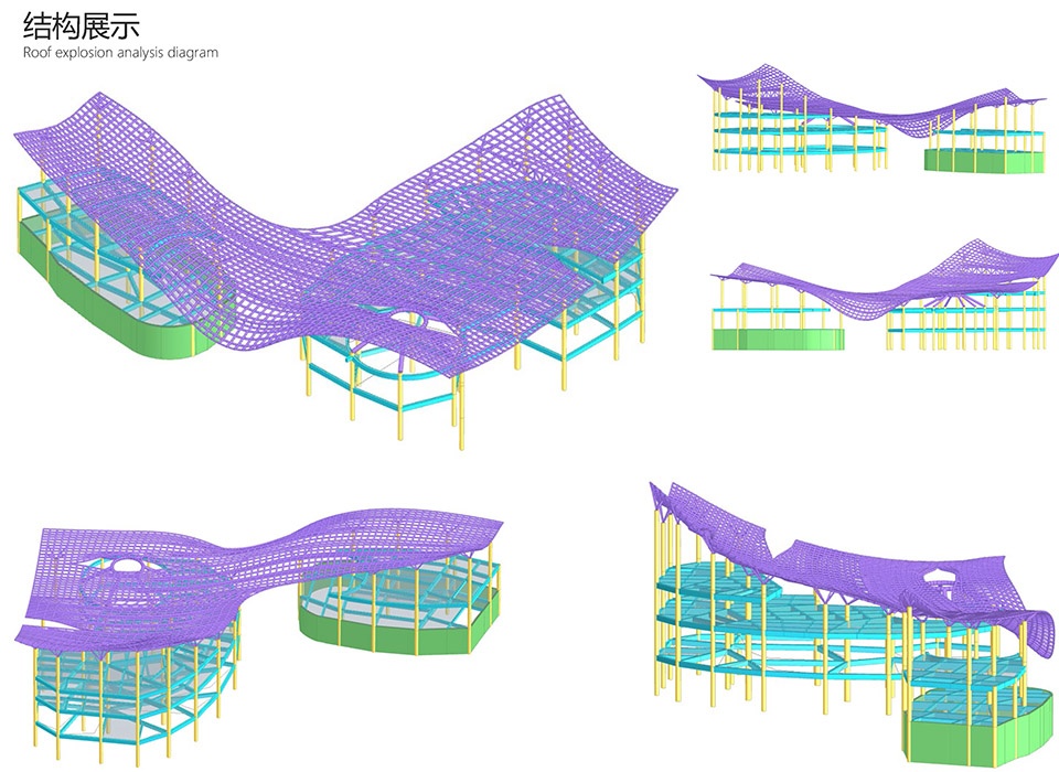 kaizhou music valley exhibition hall by aomo studio shanghai jiao tong university
