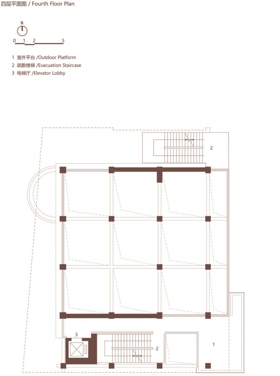 Jinyi Coordinate Design of Building 2 Tianjin First Machine Tool Plant by CM Design