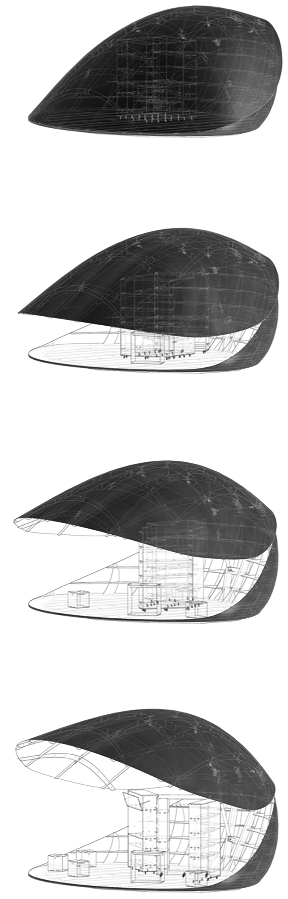 Shell Book Pavilion by LUO studio