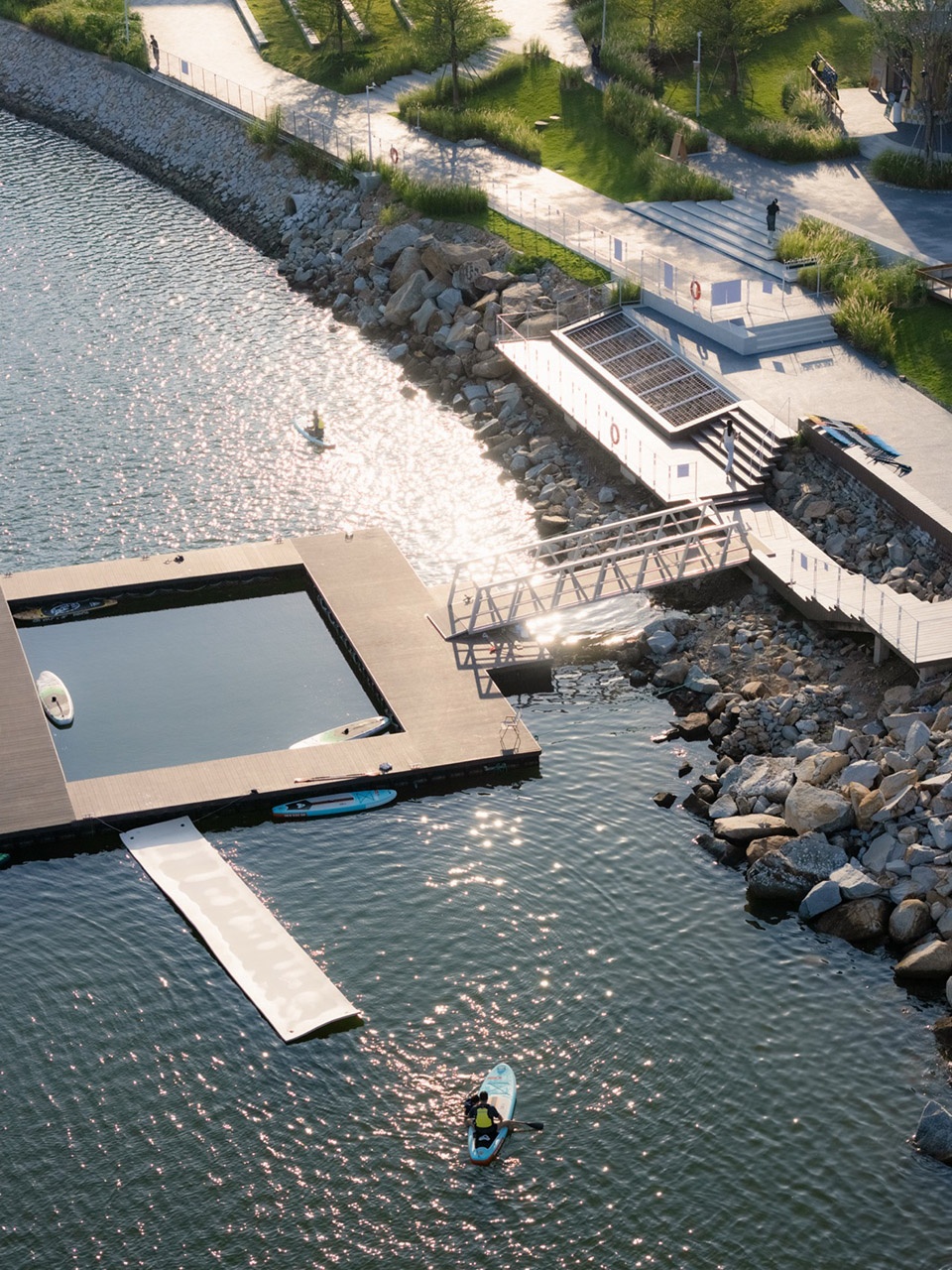 Landscape Design of the First Opening Area of the Double Happiness Island Sports Cluster by Yudao Studio