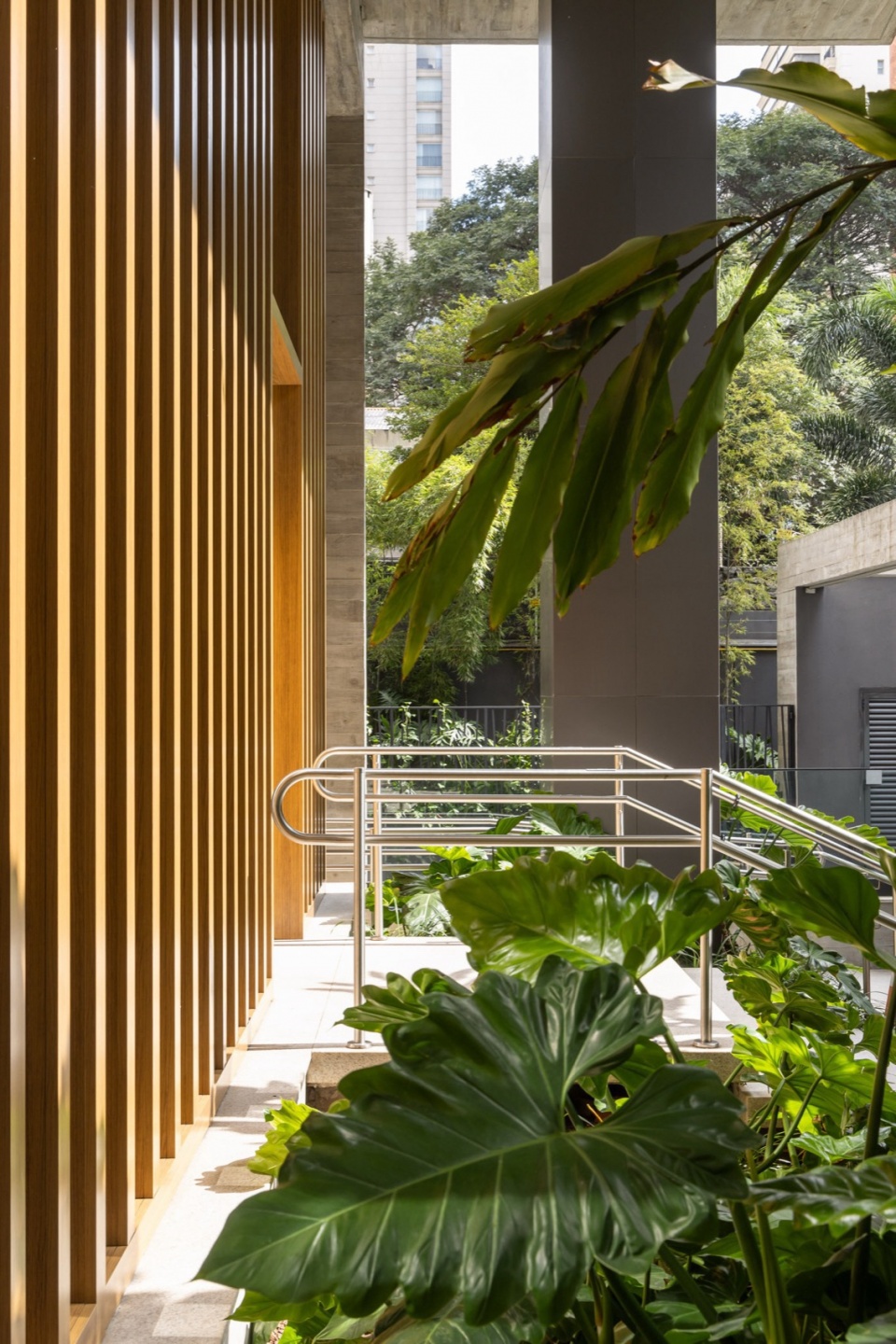 Leopoldo 1201 Building Landscaping by aflalo gasperini arquitetos