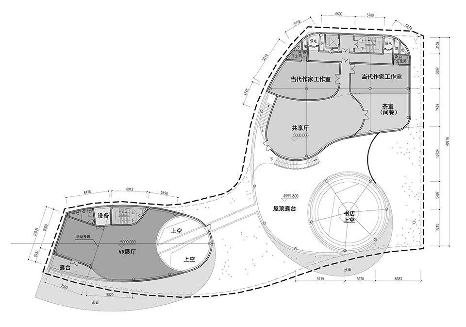 kaizhou music valley exhibition hall by aomo studio shanghai jiao tong university