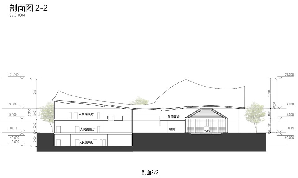kaizhou music valley exhibition hall by aomo studio shanghai jiao tong university