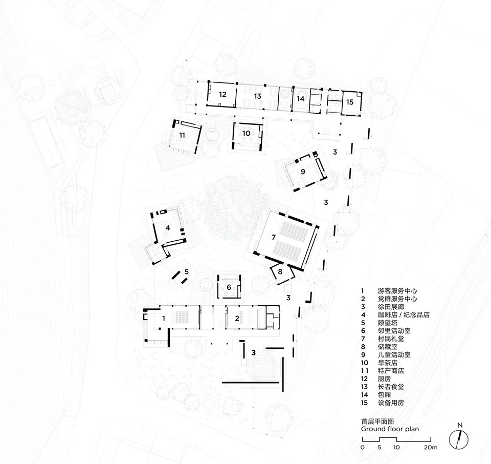 xutian village community center by line plus