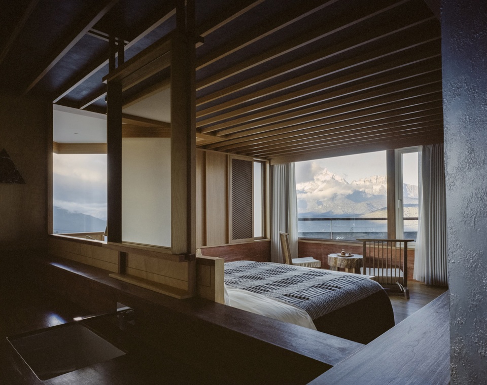 kawagebo snow mountain hotel by moguang studio