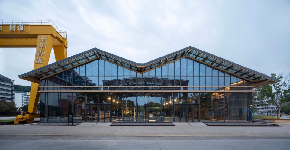 铁胁厂西立面West elevation of Iron Frame Workshop©李逸