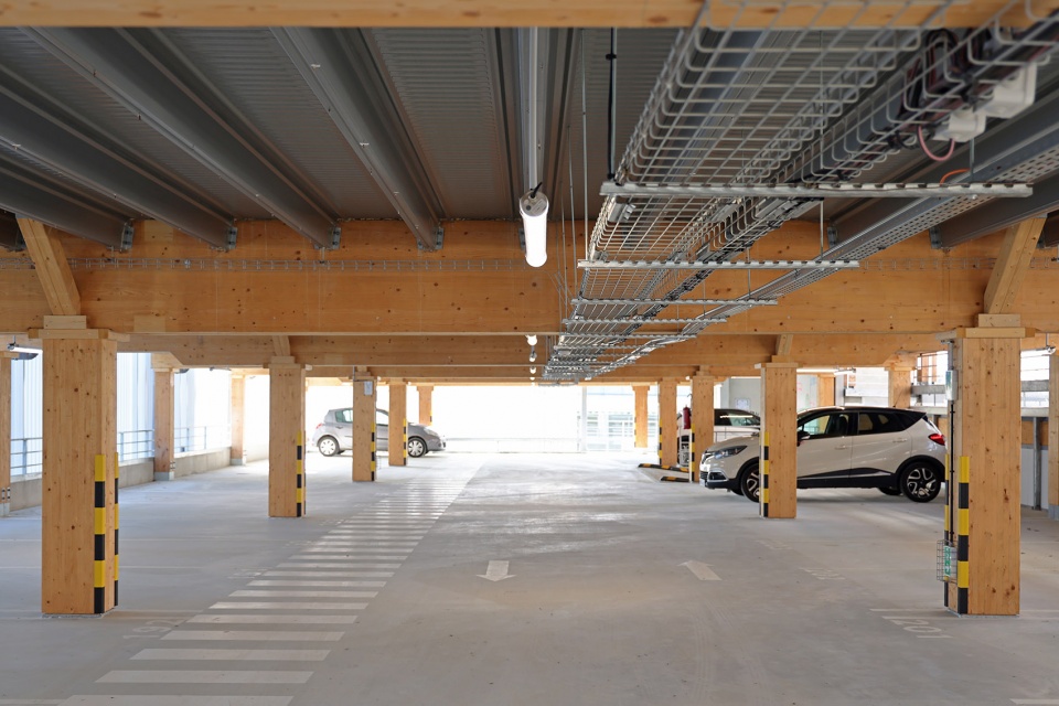 treed it car park france by saison menu architectes urbanistes
