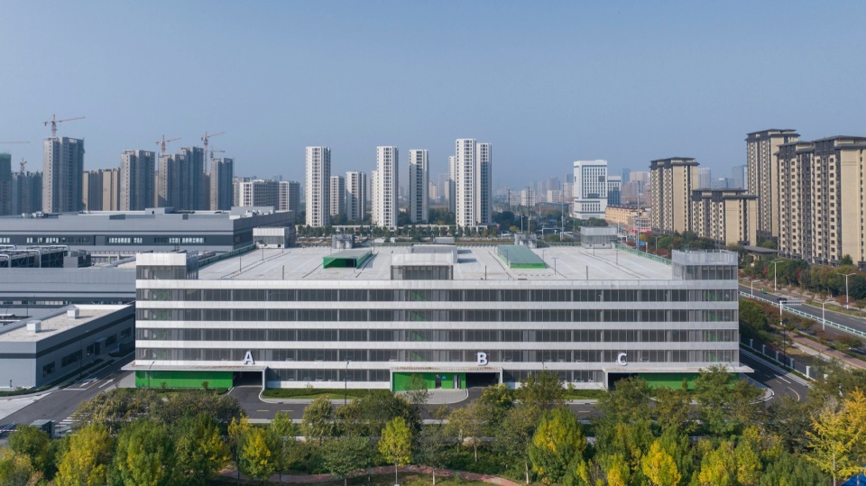 MAT 歌尔停车楼 城市关系 parking box goer optics parking building by mat office