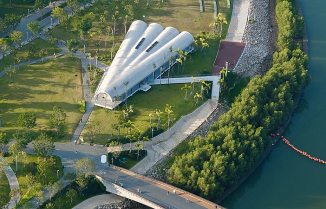 深圳市前海中心河河口段滨水景观设计 / 同济原作工作室