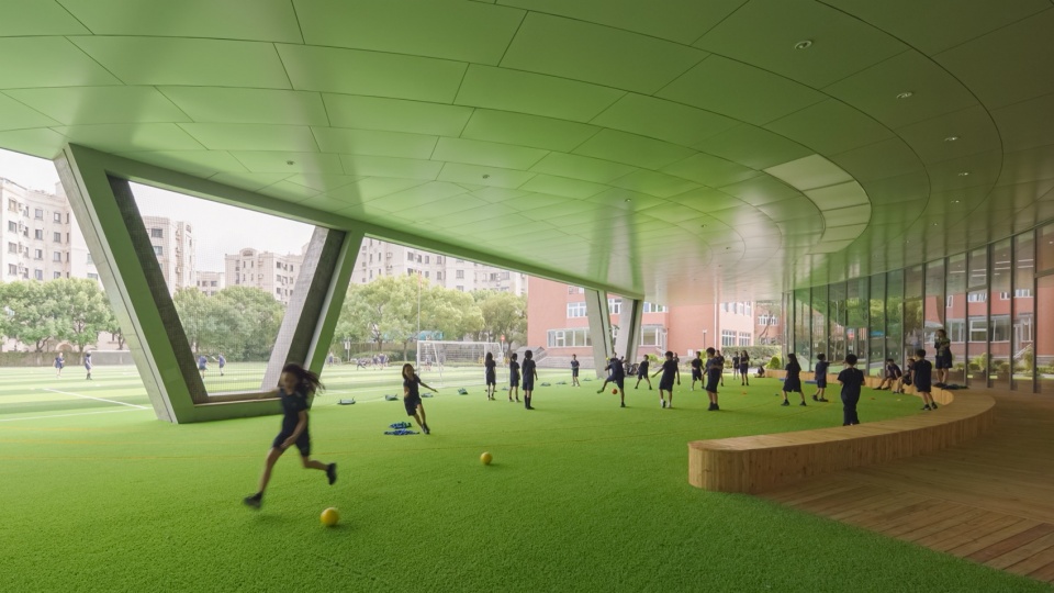 Anna Pao Sohmen Centre at Shanghai YK Pao School by Scenic Architecture Office