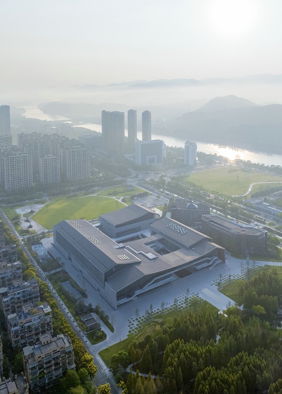 Jiangshan Cultural and Art Center by gad