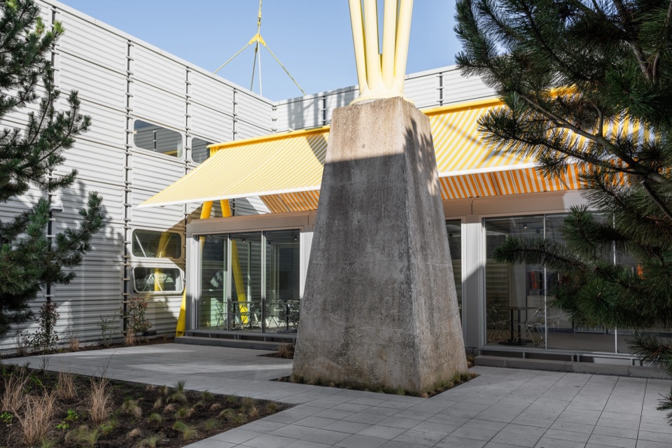 Modular Pavilion Cologne by Dietsch Vilaca Hauptstadt Studio Berlin