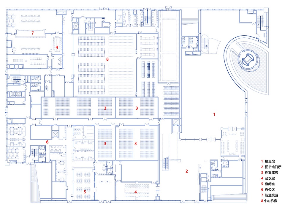 the westlake university library by uad
