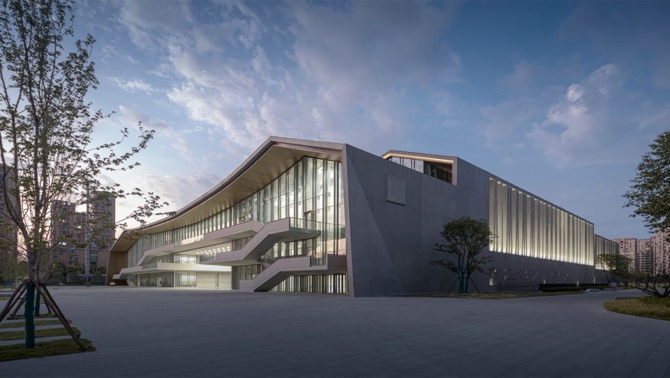 Jiangshan Cultural and Art Center by gad