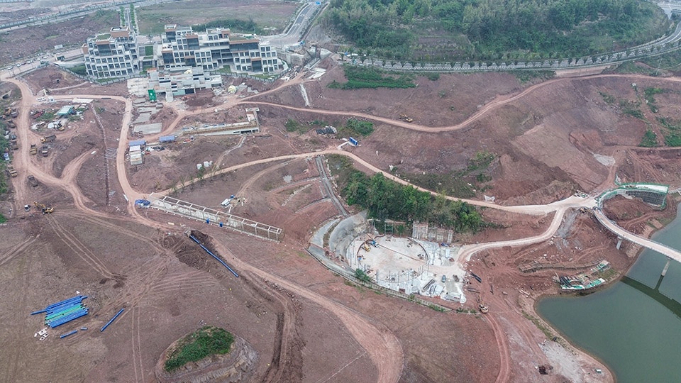 chongqing luxerivers green heart park by chongqing tianhua horticulture