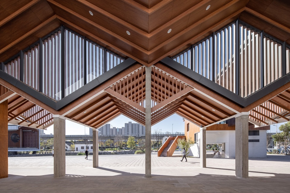 dili square in keqiao ancient town by rurban studio