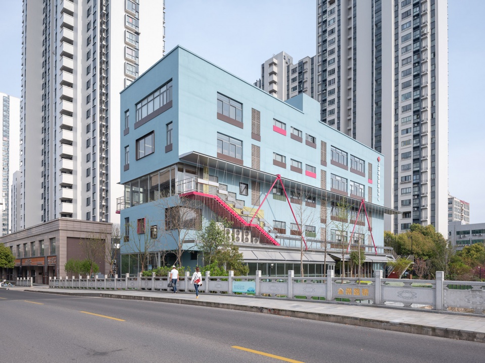 shangao canal social service center by atelier liuyuyang