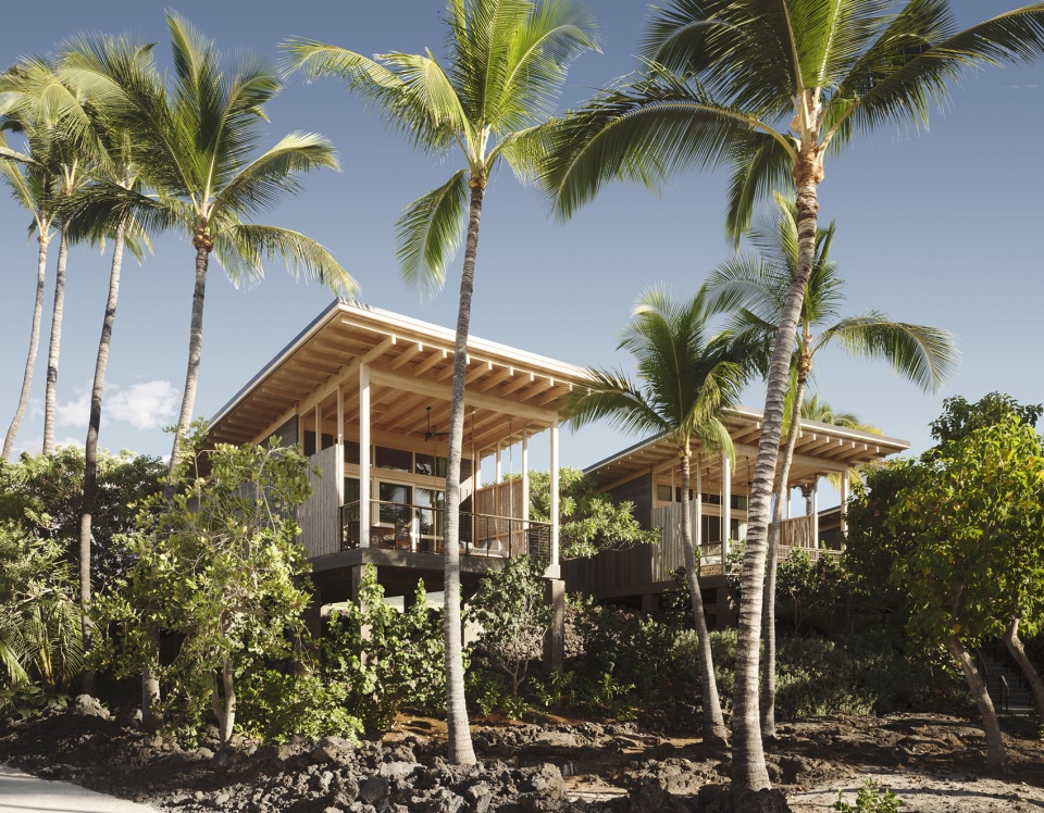 kona village by walker warner architects