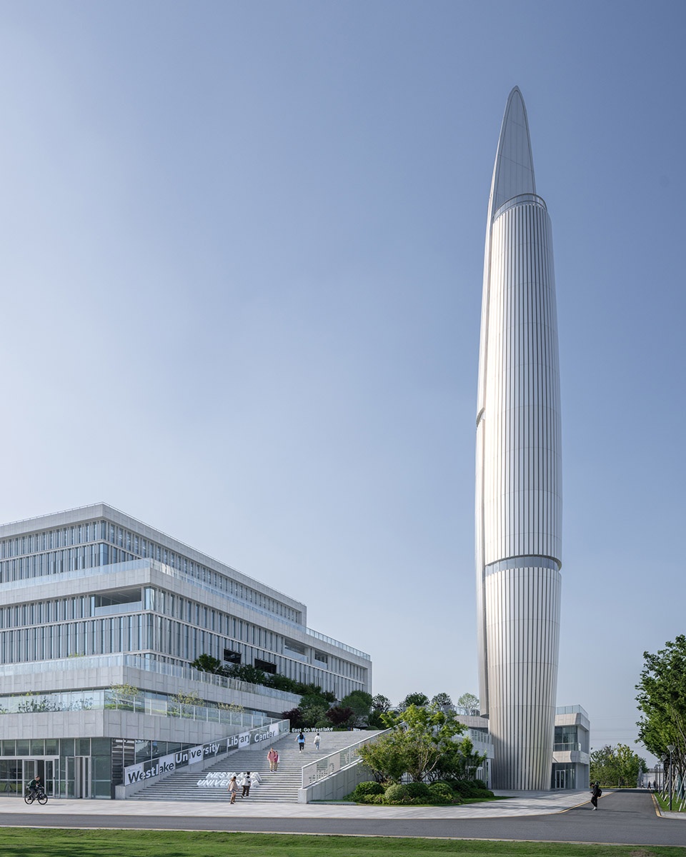 the westlake university library by uad