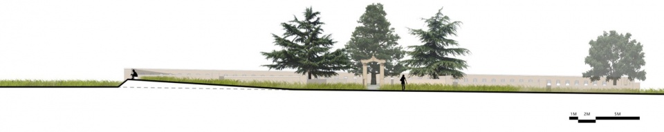 The Chinese Peace Garden at the Nolette Chinese Cemetery France