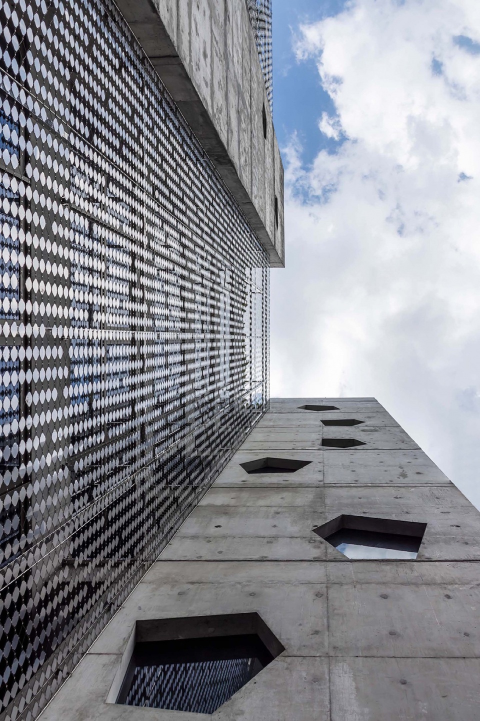 concrete flakes by g8a architecture urban planning