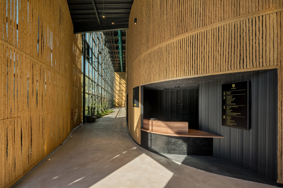 esparto grass and architecture at the new utamed campus by flow 81