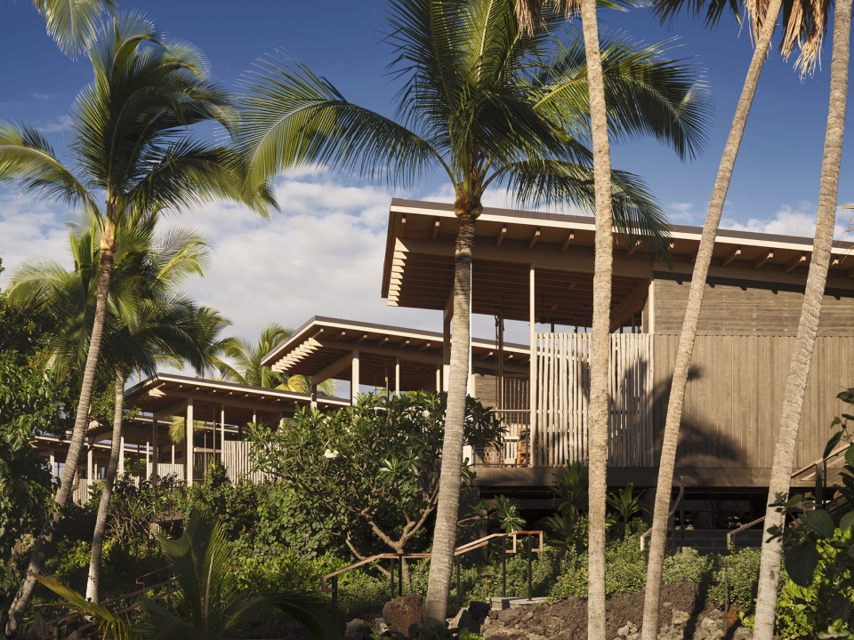 kona village by walker warner architects