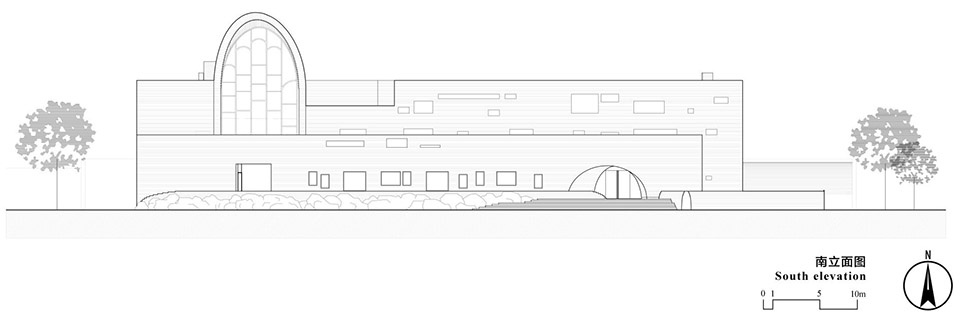 yungang grottoes culture heritage conservation center by do union