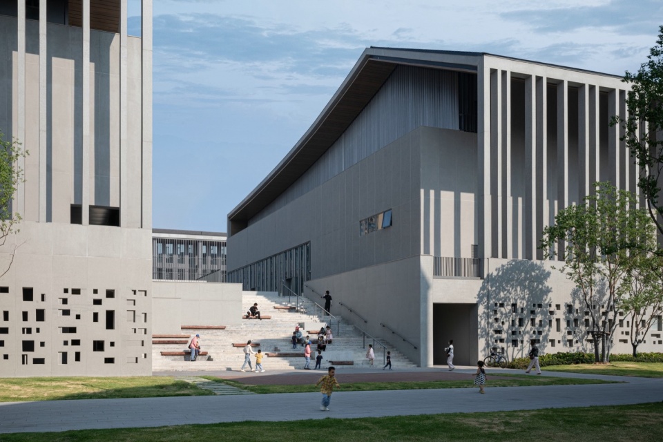 Jiangshan Cultural and Art Center by gad