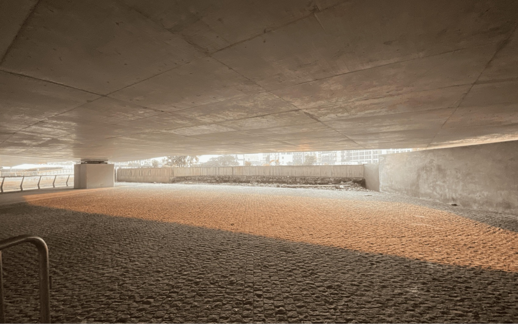 Arena Under Bridge
