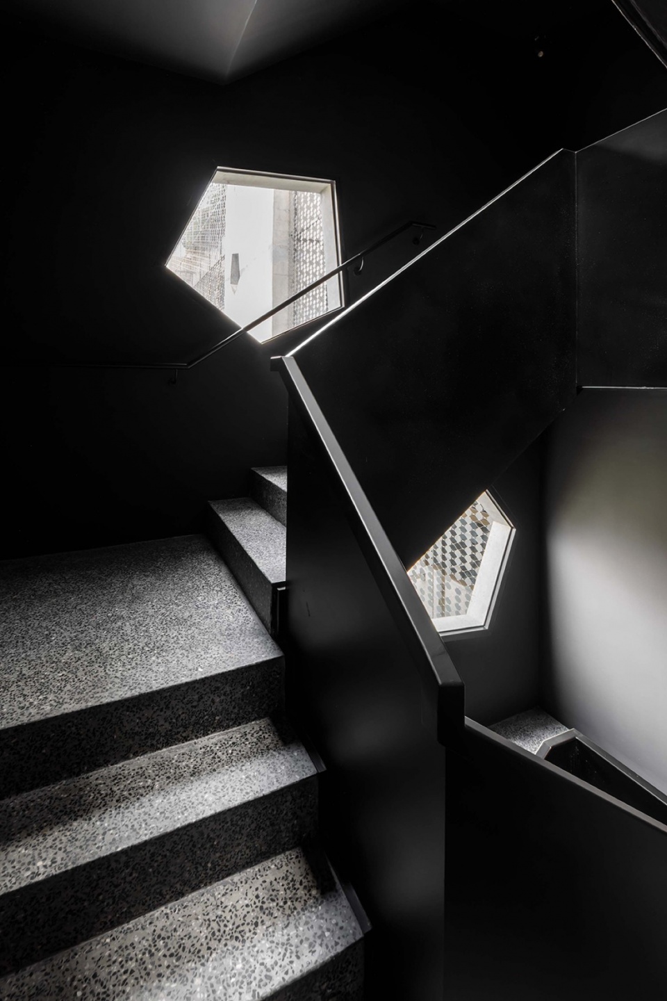 concrete flakes by g8a architecture urban planning