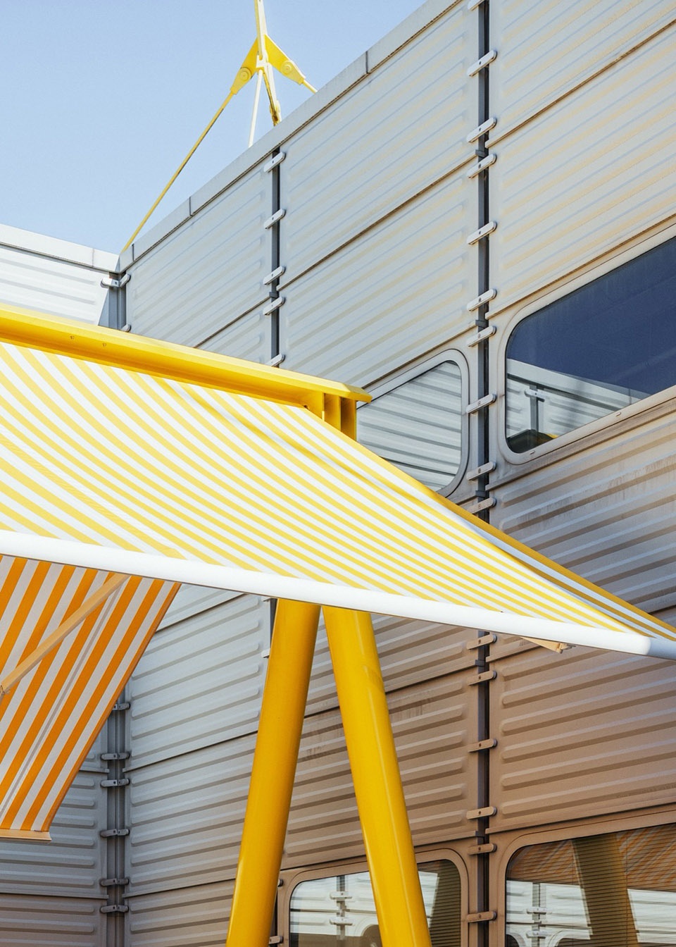 Modular Pavilion Cologne by Dietsch Vilaca Hauptstadt Studio Berlin