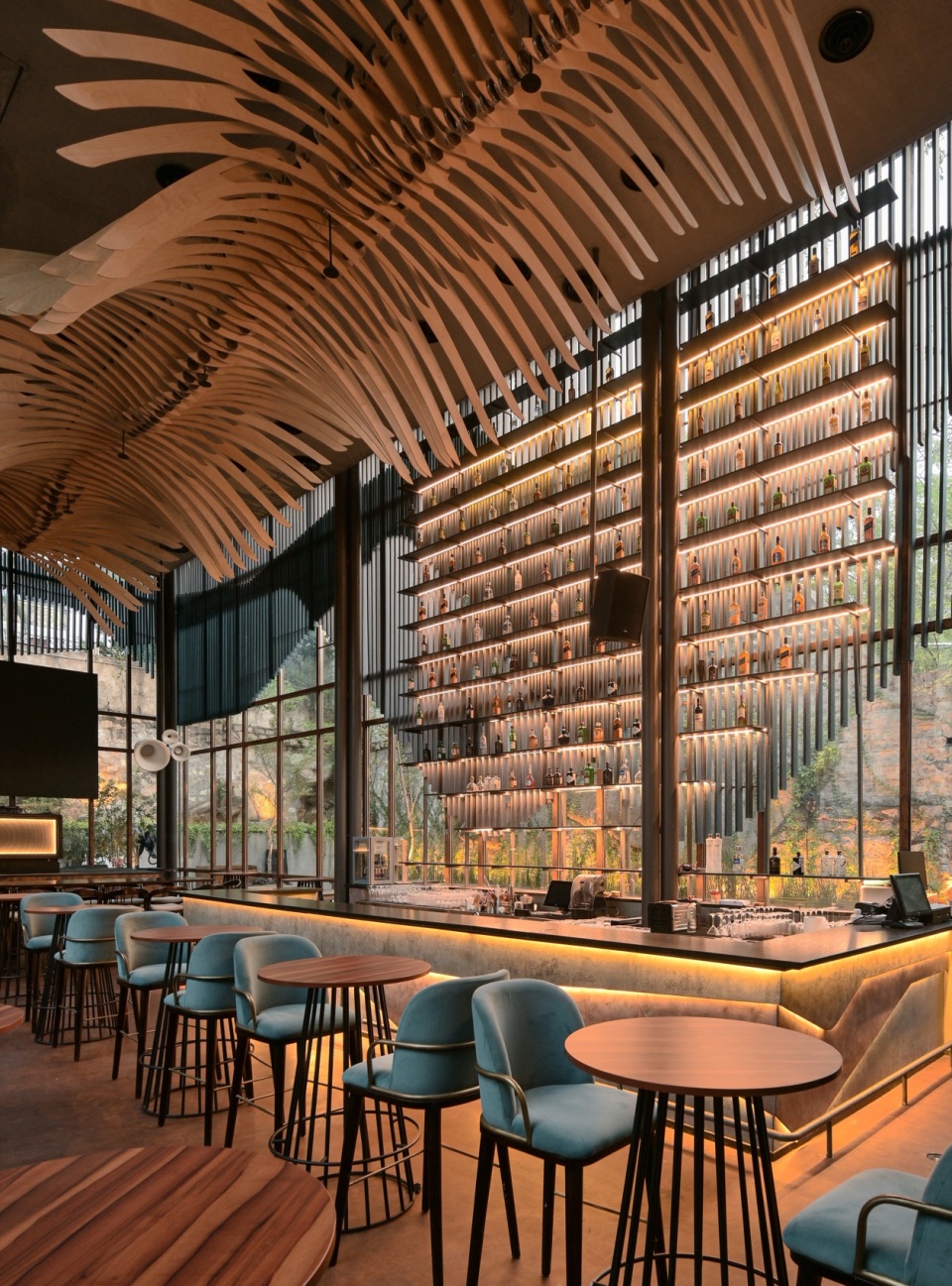 babylon bar kitchen by 23 degrees design shift