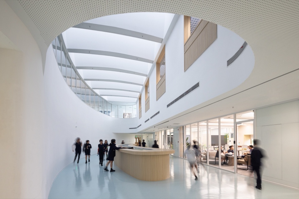 Anna Pao Sohmen Centre at Shanghai YK Pao School by Scenic Architecture Office