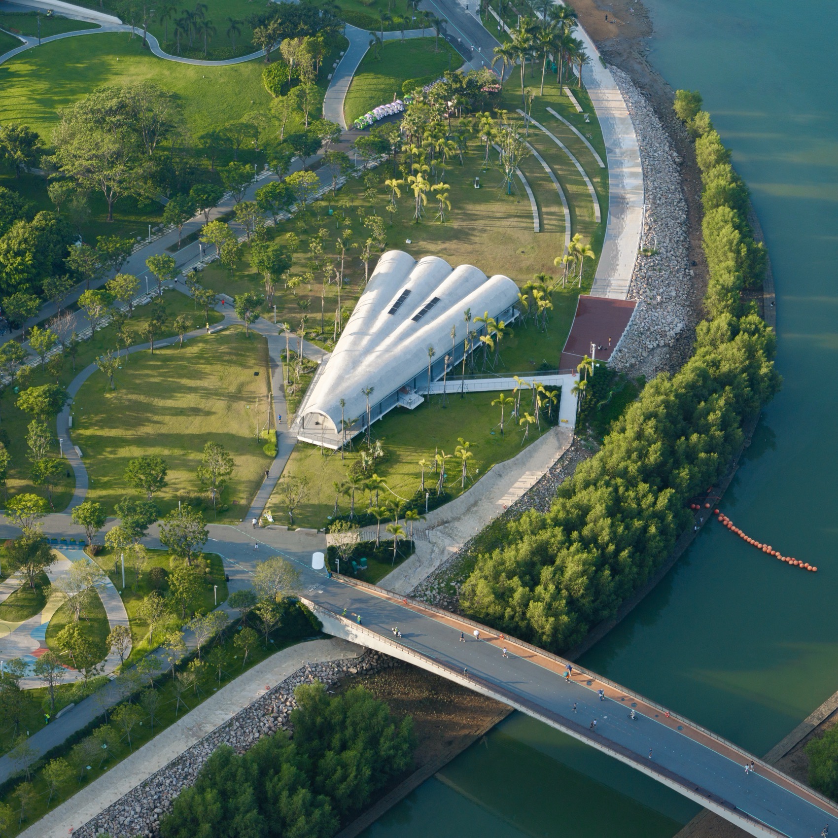 Waterfront Landscape Design of the Estuary Section of Qianhai Central ...