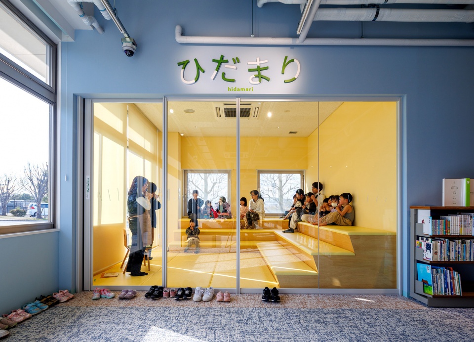 chikujo town public library by kengo kuma