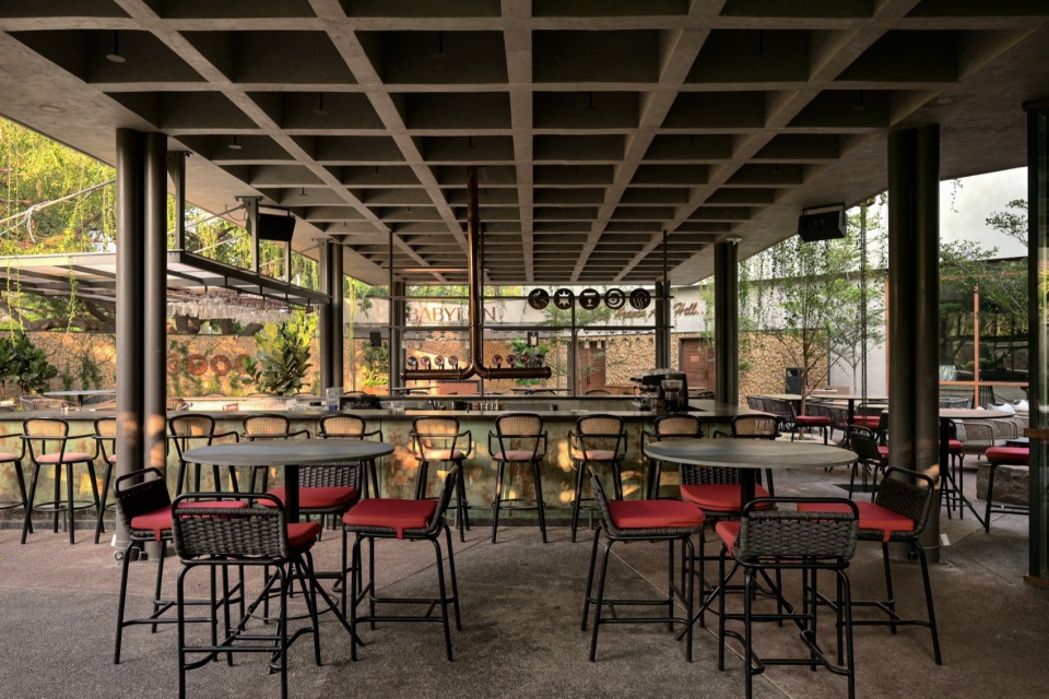 babylon bar kitchen by 23 degrees design shift