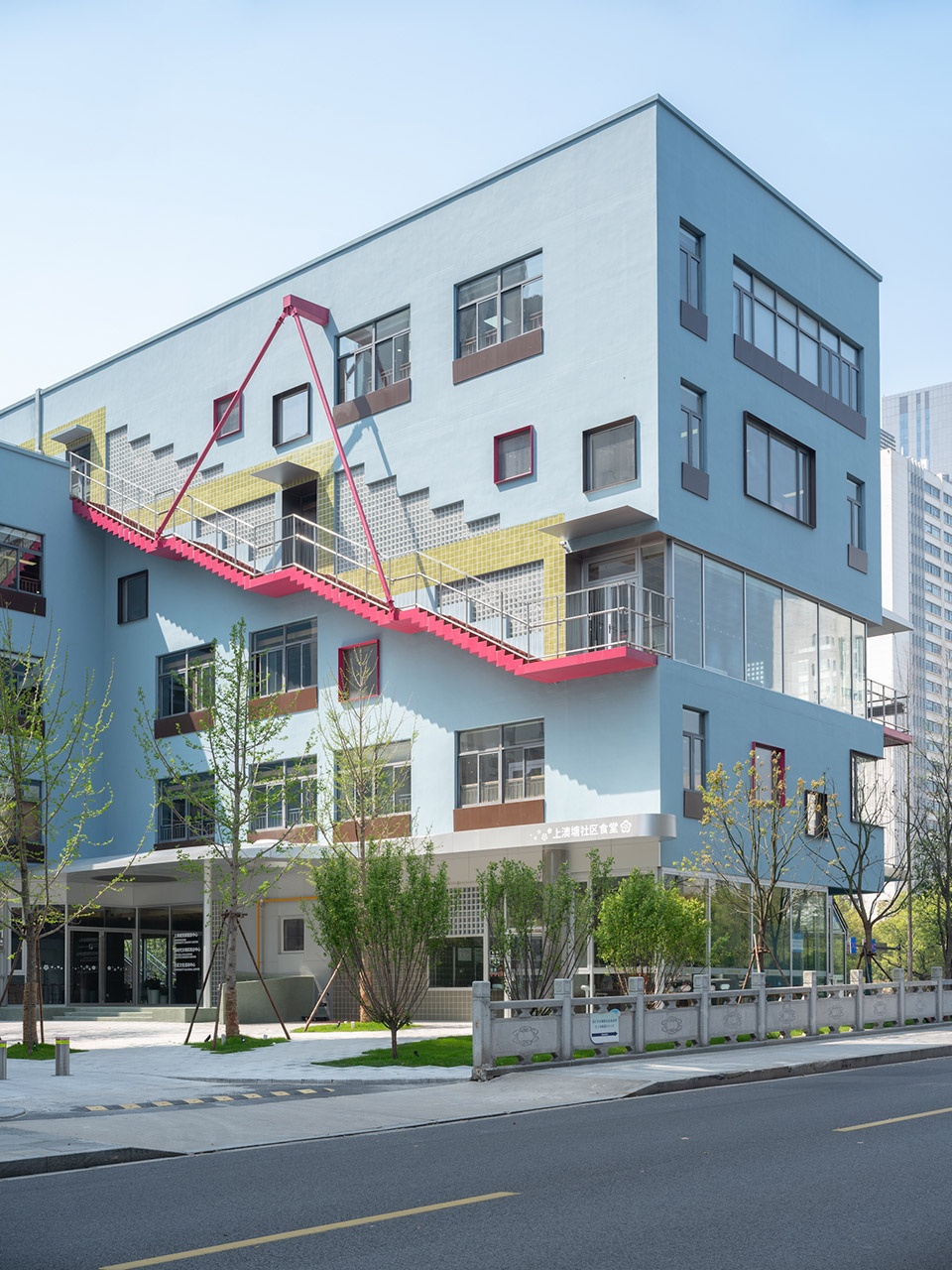 shangao canal social service center by atelier liuyuyang