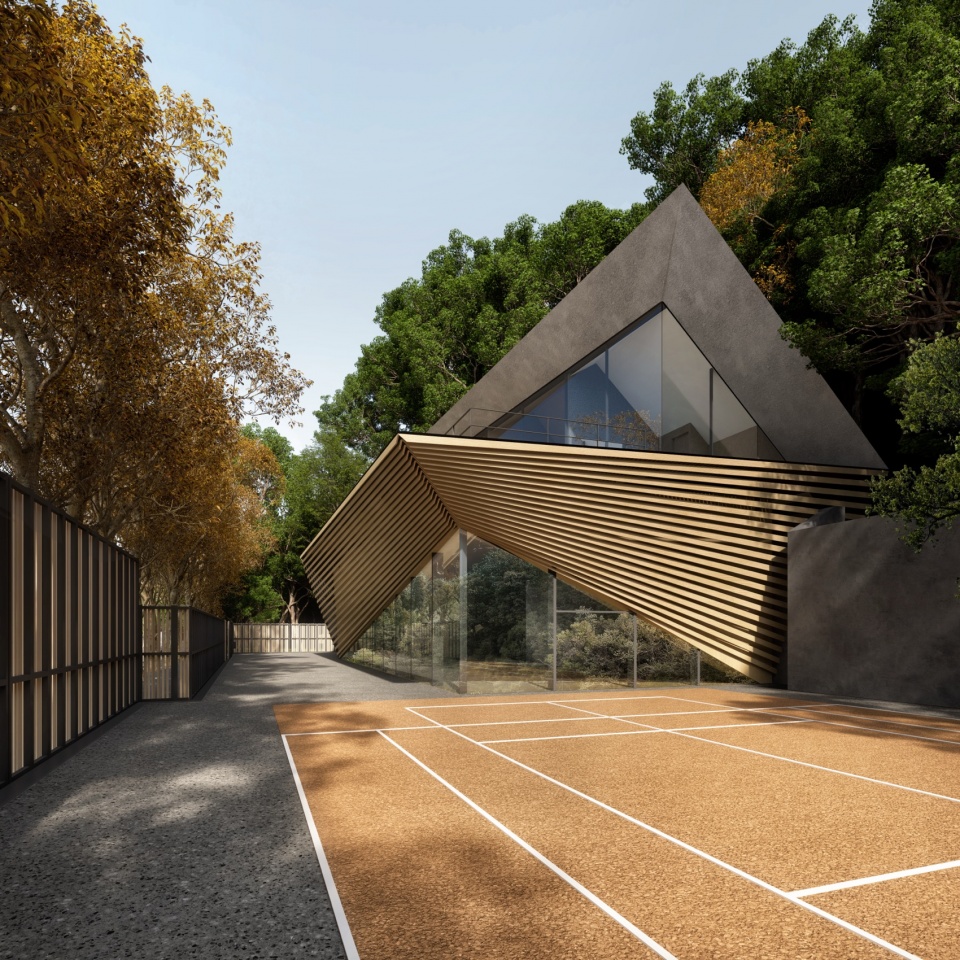 villa fuji kawaguchiko aero by kengo kuma