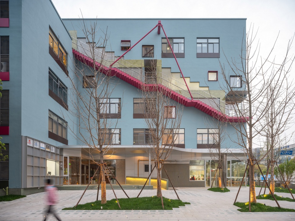 shangao canal social service center by atelier liuyuyang