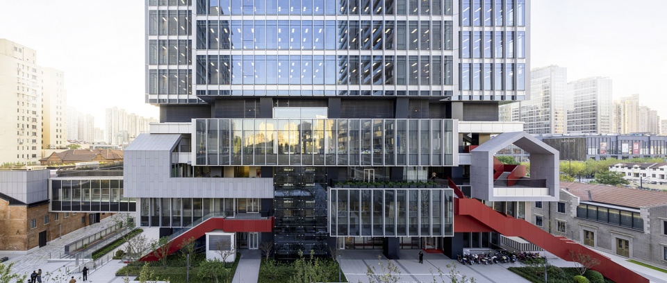 the jic jingan center by nikken sekkei