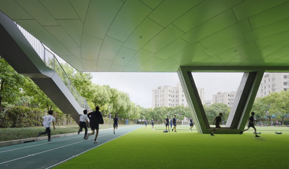 Anna Pao Sohmen Centre at Shanghai YK Pao School by Scenic Architecture Office