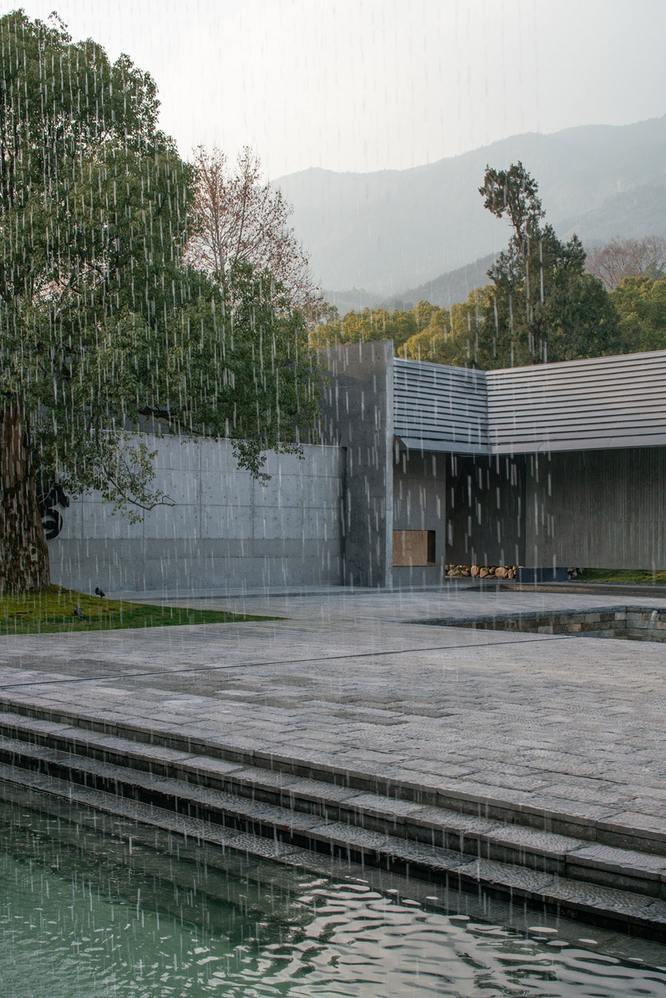 Ink Wash Pool by yad studio