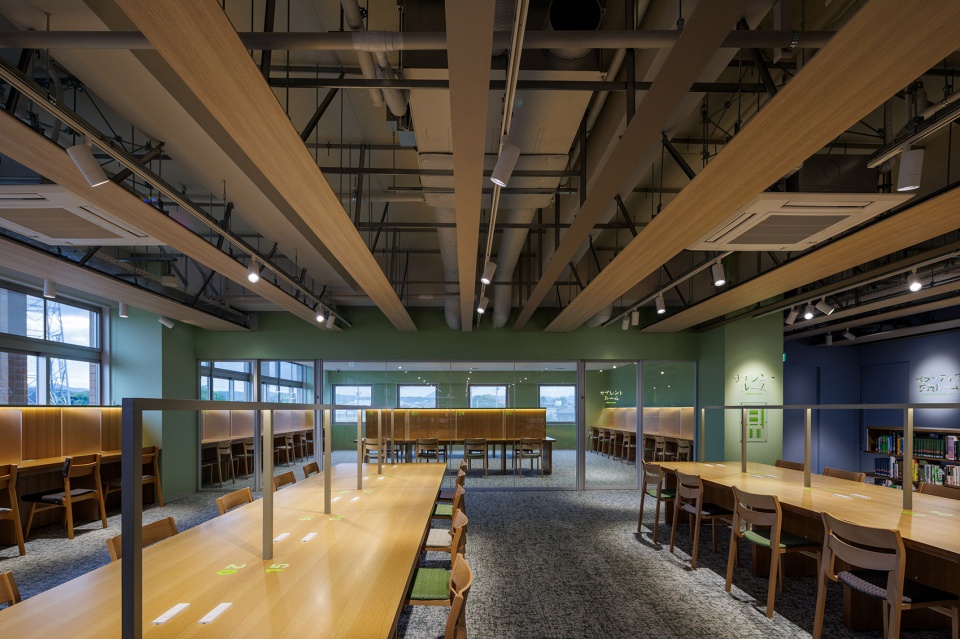 chikujo town public library by kengo kuma