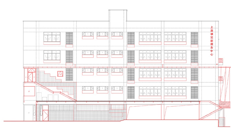 shangao canal social service center by atelier liuyuyang